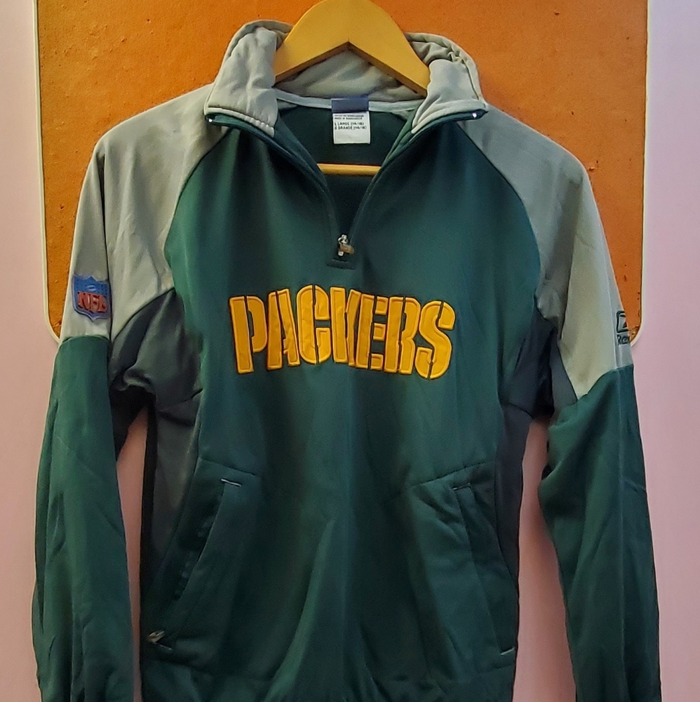 Green Bay Packers Youth (L)(14/16) 1/4 zip